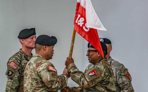 Intelligence and Sustainment Company holds change of responsibility