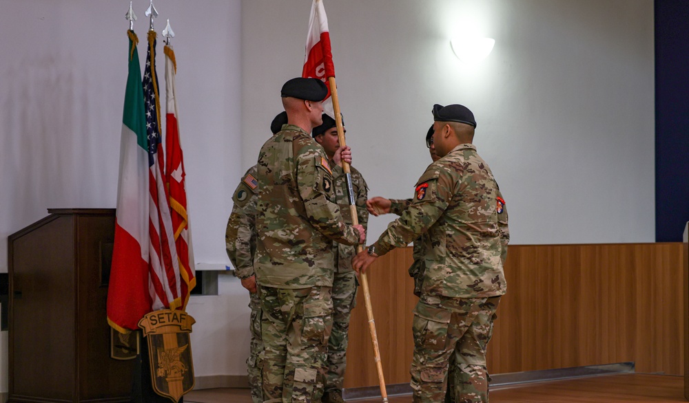 Intelligence and Sustainment Company holds change of responsibility