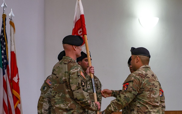 Intelligence and Sustainment Company holds change of responsibility