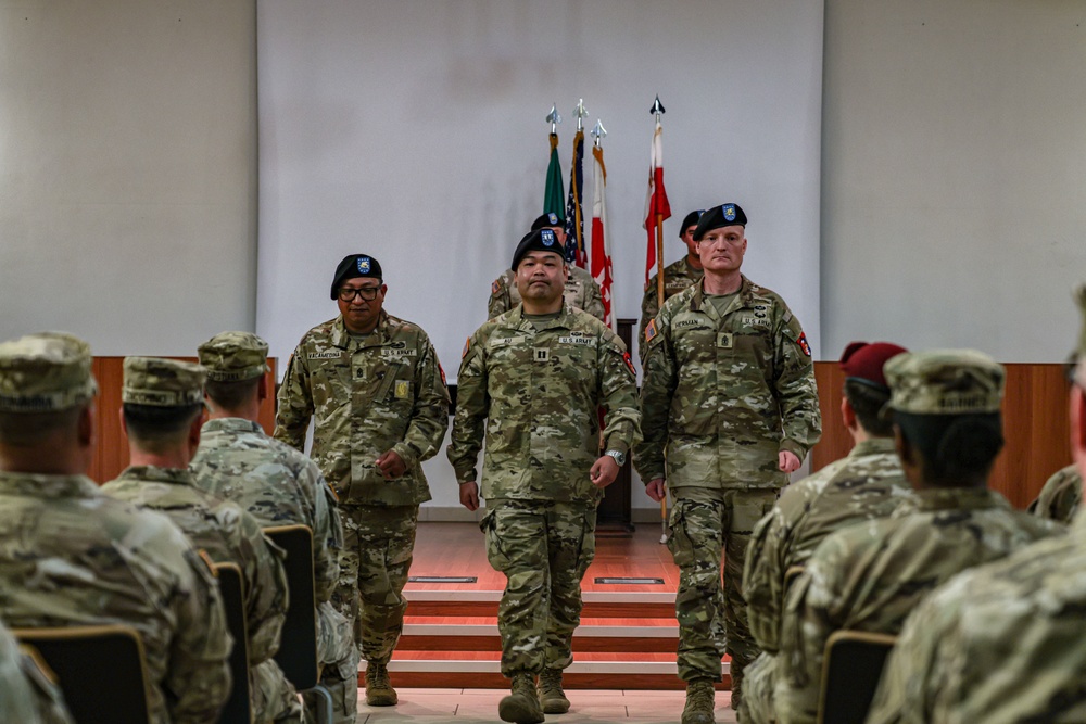Intelligence and Sustainment Company holds change of responsibility