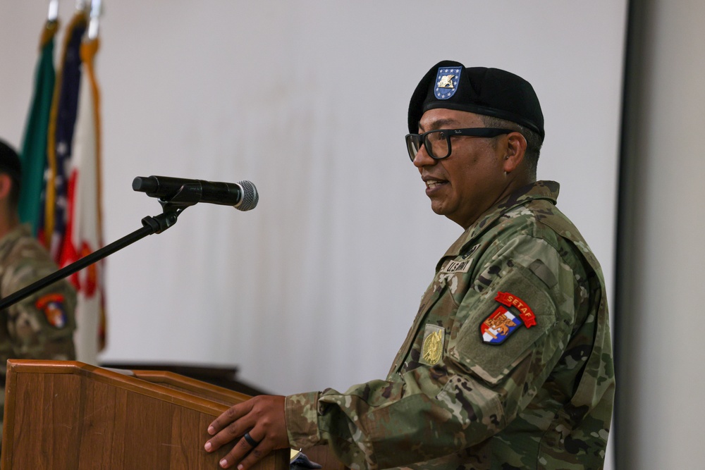 Intelligence and Sustainment Company holds change of responsibility