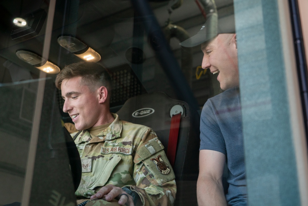 Operation Magic All Stars performs at the 386th AEW