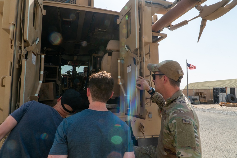 Operation Magic All Stars performs at the 386th AEW