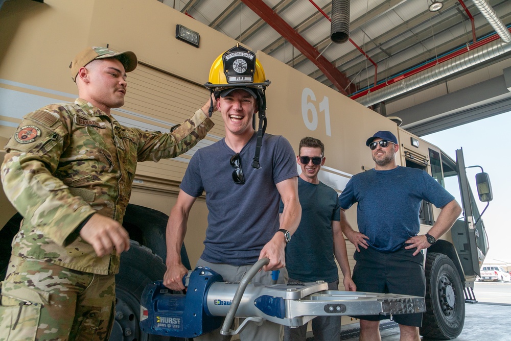 Operation Magic All Stars performs at the 386th AEW