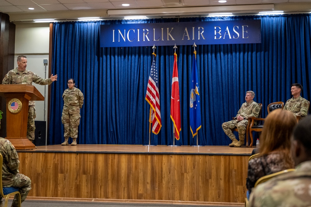 39th MDG Welcomes New Commander to Incirlik