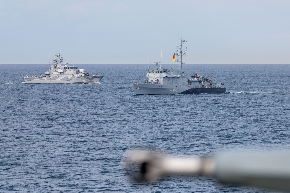 German navy supports BALTOPS 25