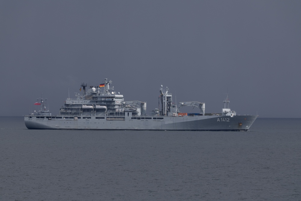 German navy supports BALTOPS 25