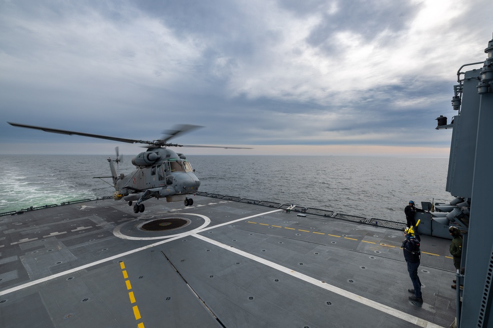 German navy supports BALTOPS 25