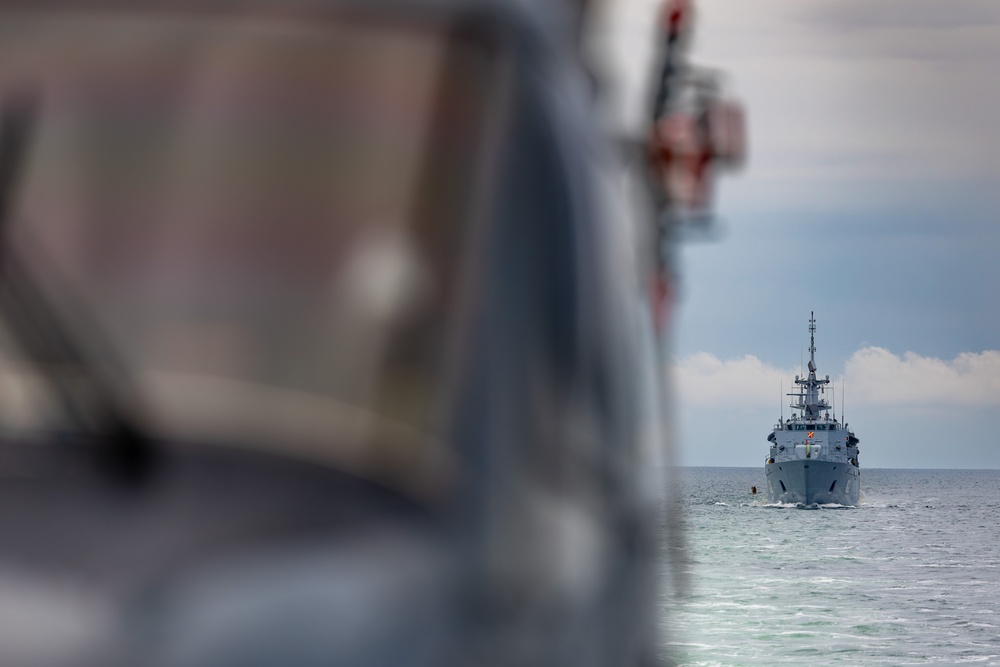 German navy supports BALTOPS 25