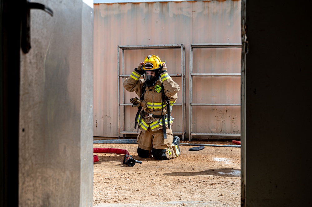 332nd Civil Engineering Squadron conducts CBRN exercise