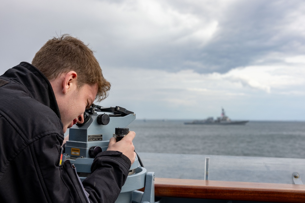 German navy supports BALTOPS 25