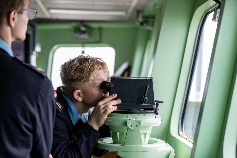 German navy supports BALTOPS 25
