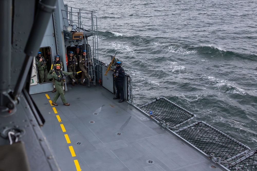 German navy supports BALTOPS 25