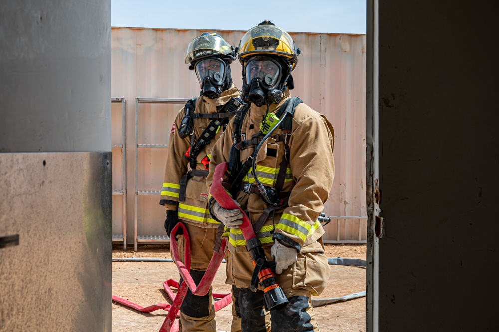 332nd Civil Engineering Squadron conducts CBRN exercise