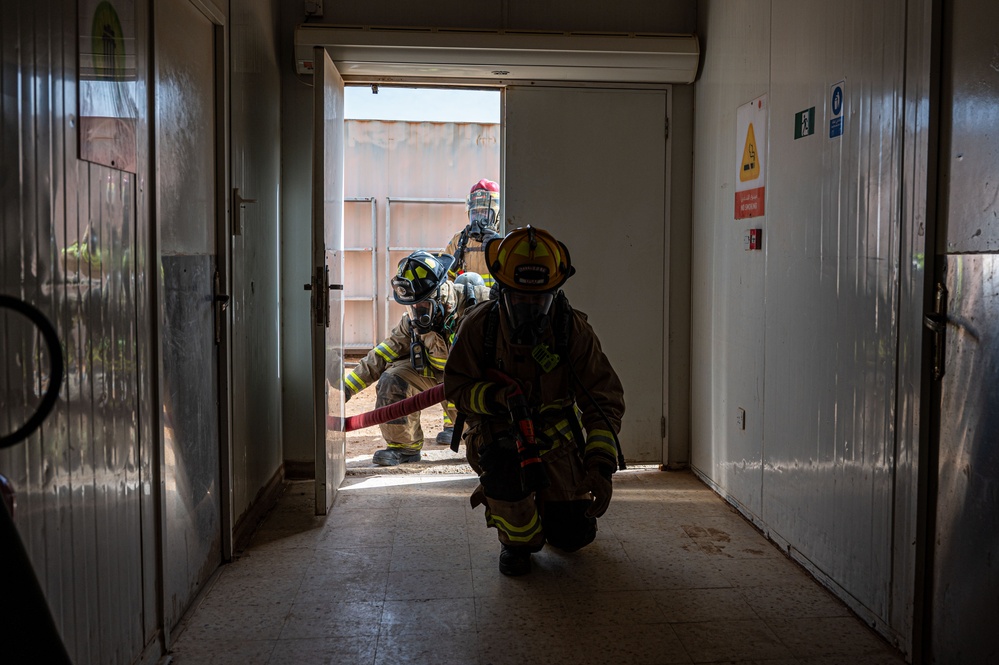 332nd Civil Engineering Squadron conducts CBRN exercise