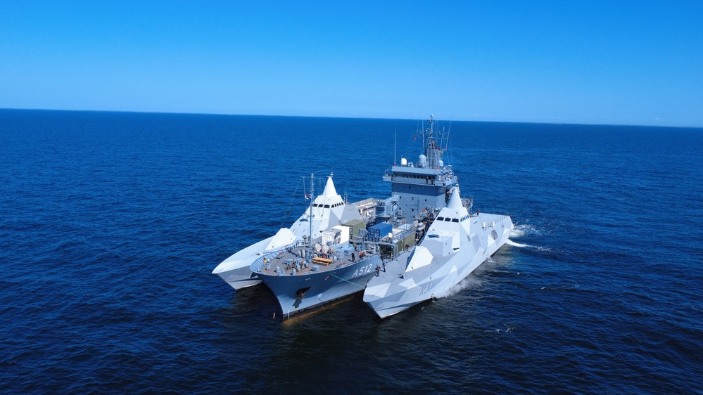 German navy supports BALTOPS 25