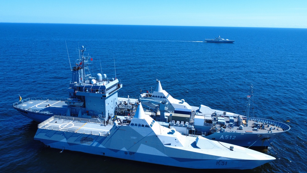 German navy supports BALTOPS 25