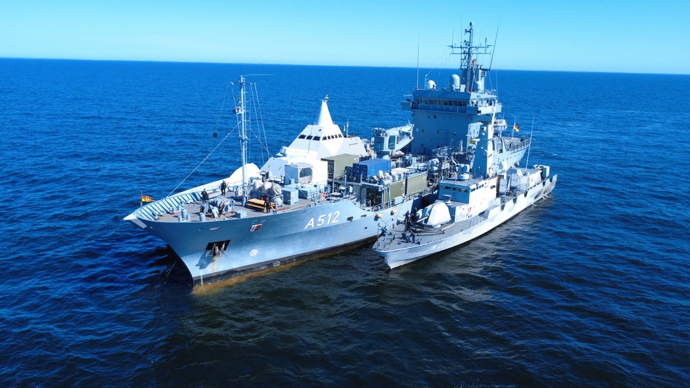 German navy supports BALTOPS 25