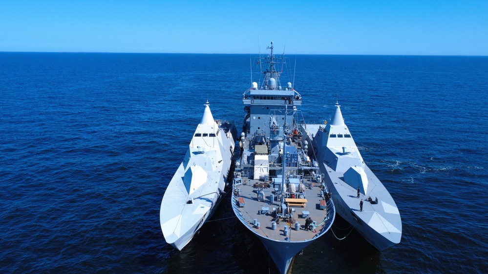 German navy supports BALTOPS 25