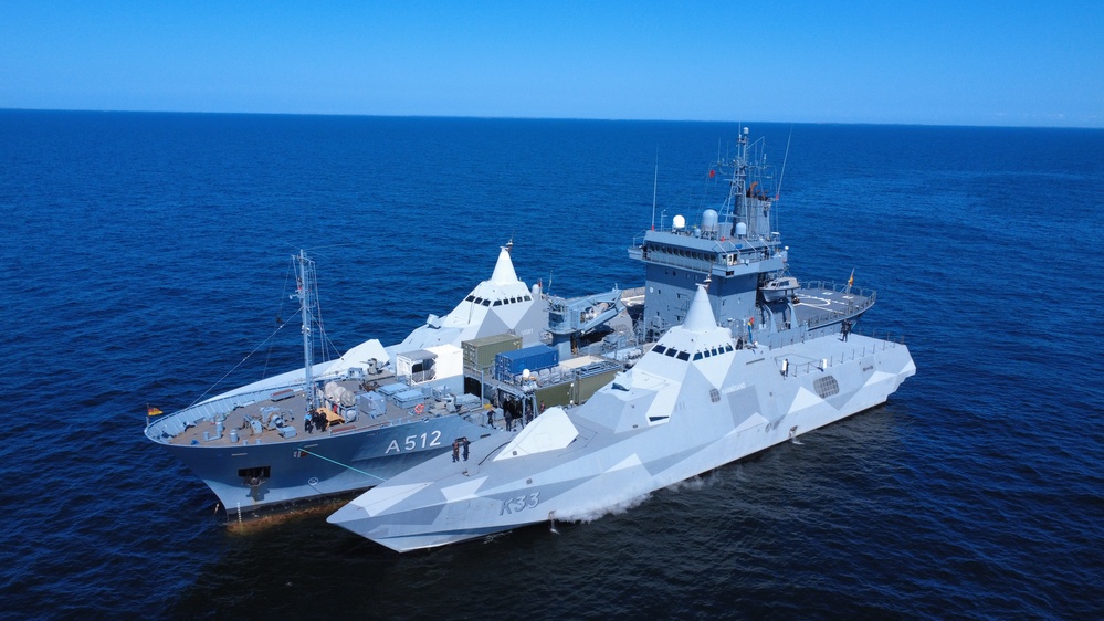 German navy supports BALTOPS 25