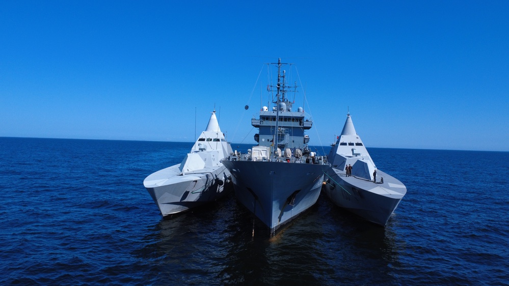 German navy supports BALTOPS 25