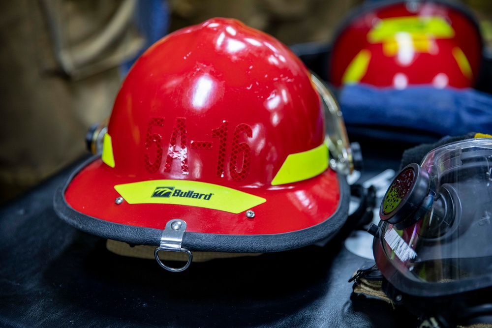 USS Preble Conducts Damage Control Condition Two Drill