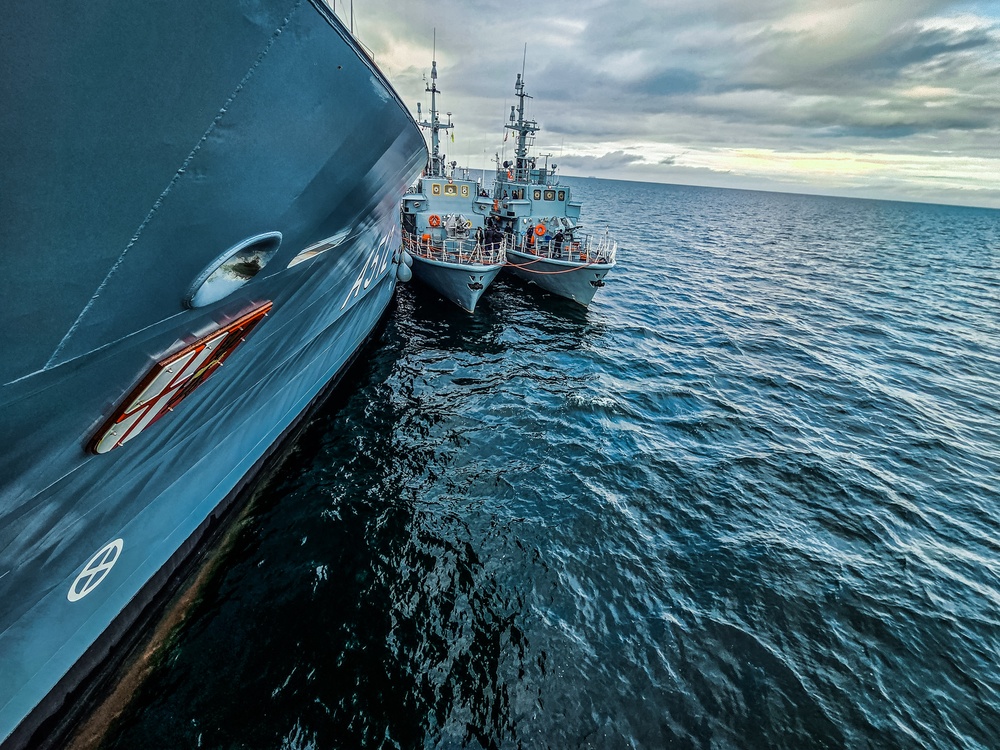 German navy supports BALTOPS 25