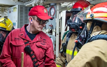 USS Preble Conducts Damage Control Condition Two Drill