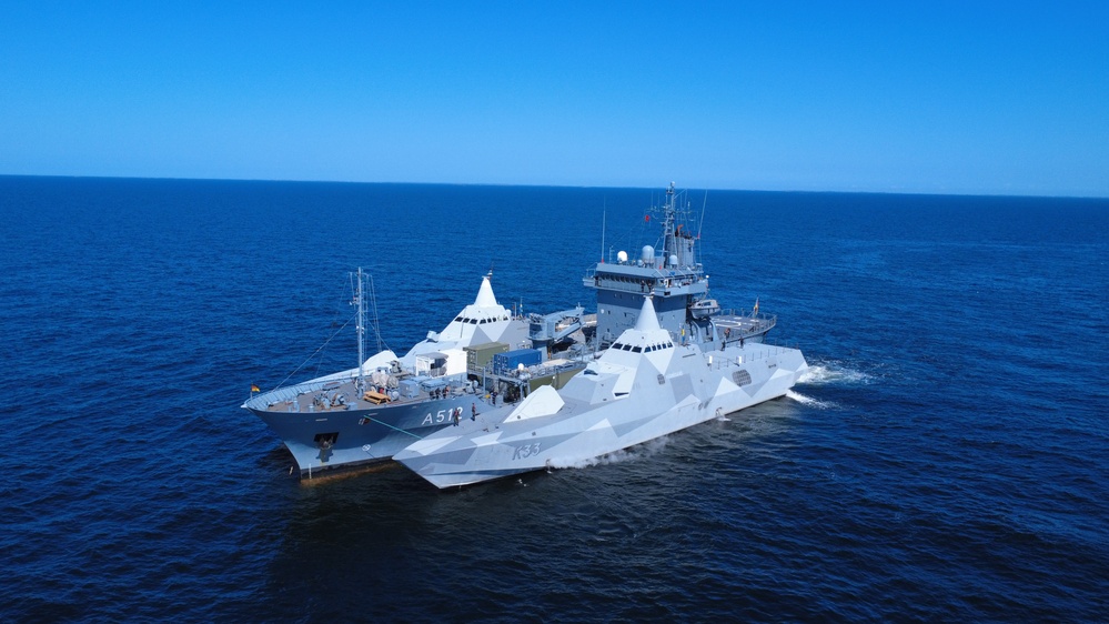 German navy supports BALTOPS 25