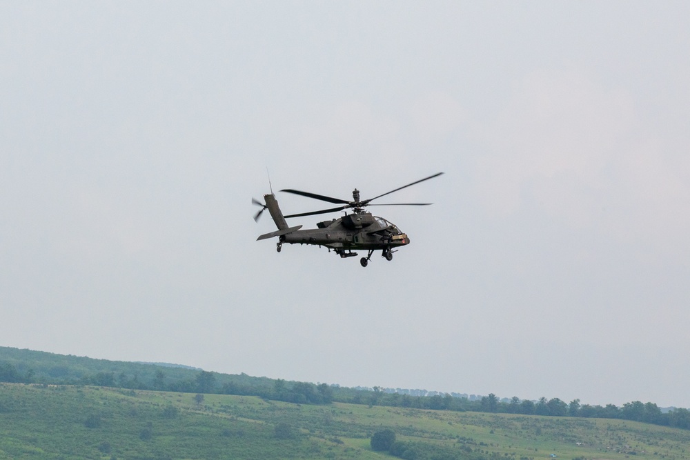 12th CAB conducts Apache live fire during Saber Guardian 25