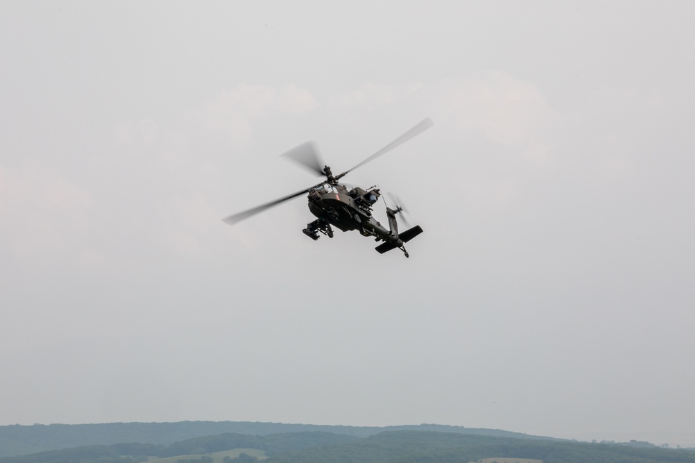 12th CAB conducts Apache live fire during Saber Guardian 25