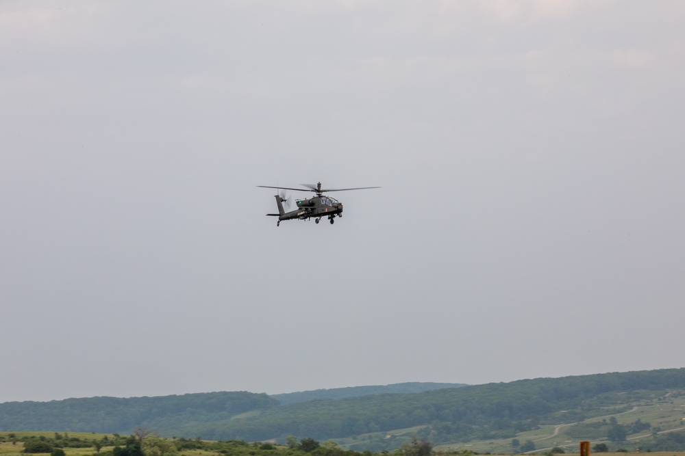 12th CAB conducts Apache live fire during Saber Guardian 25