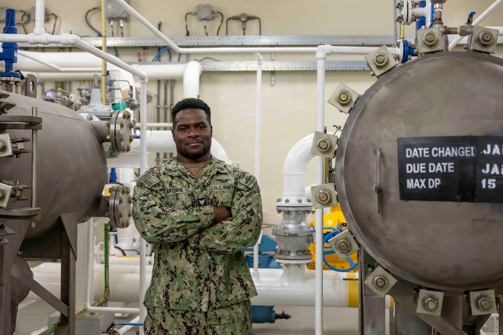 ABF2 Michael Brown at the NSA Souda Bay Fuel Farm