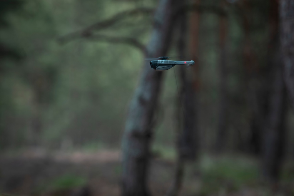 Michigan National Guard Infantry conduct training maneuvers in Latvia