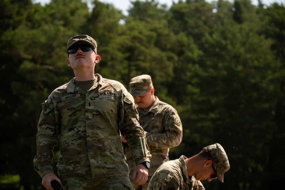 U.S. Soldiers launch drones for C-UAS testing during Project Flytrap