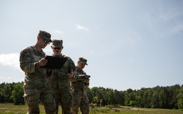 U.S. Soldiers launch drones for C-UAS testing during Project Flytrap