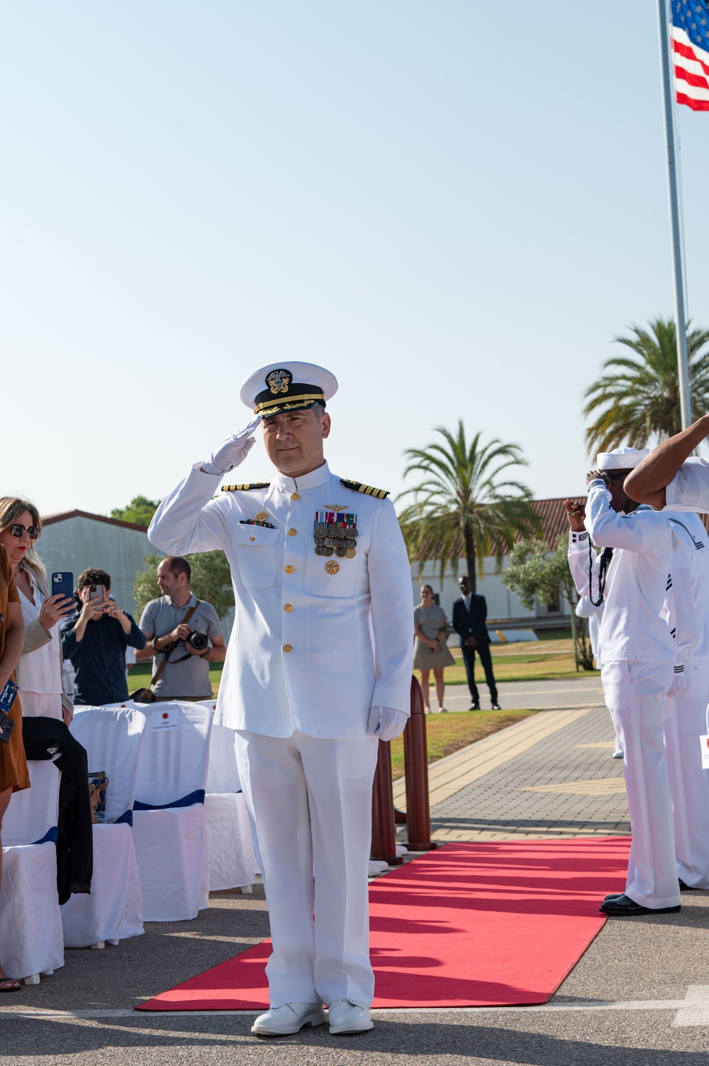 Naval Station Rota Change of Command Ceremony