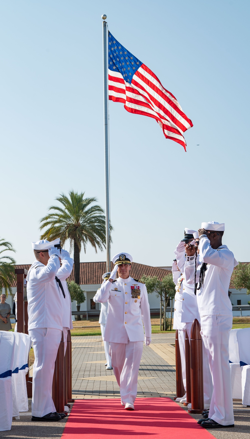 Naval Station Rota Change of Command Ceremony