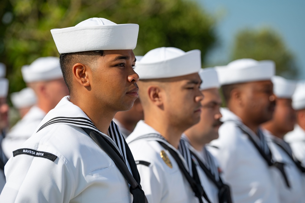 Naval Station Rota Change of Command Ceremony
