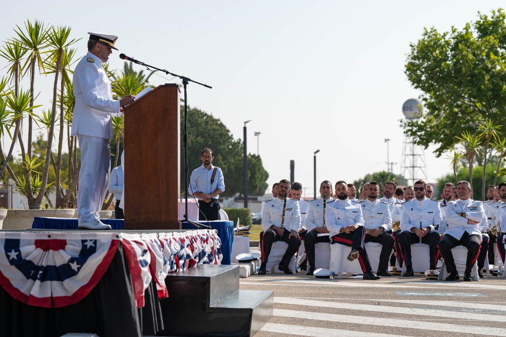 Naval Station Rota Change of Command Ceremony