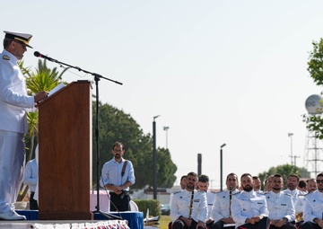 Naval Station Rota Change of Command Ceremony