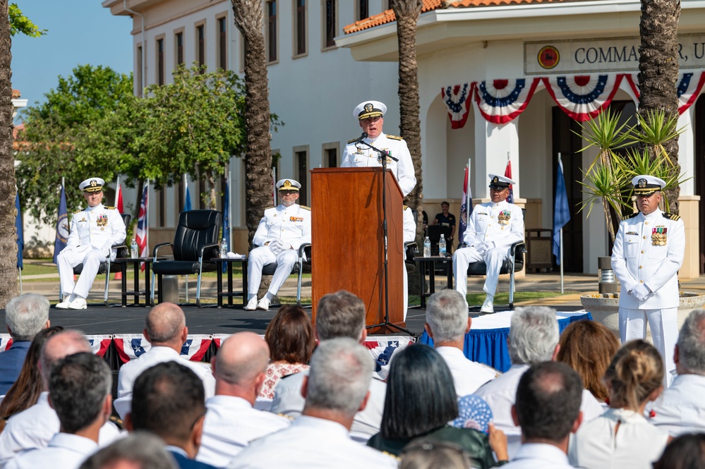 Naval Station Rota Change of Command Ceremony