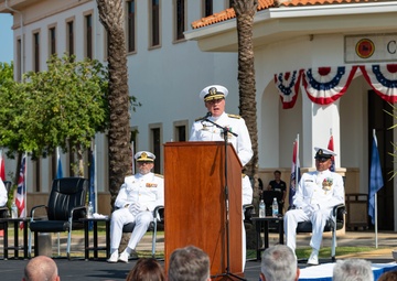 Naval Station Rota Change of Command Ceremony