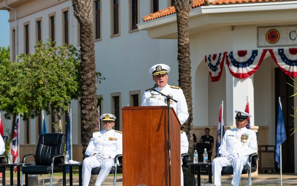 Naval Station Rota Change of Command Ceremony