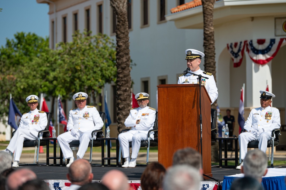 Naval Station Rota Change of Command Ceremony