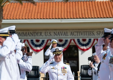 Naval Station Rota Change of Command Ceremony