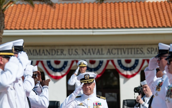 Naval Station Rota Change of Command Ceremony
