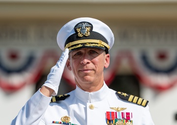 U.S. Naval Station Rota holds change of command ceremony