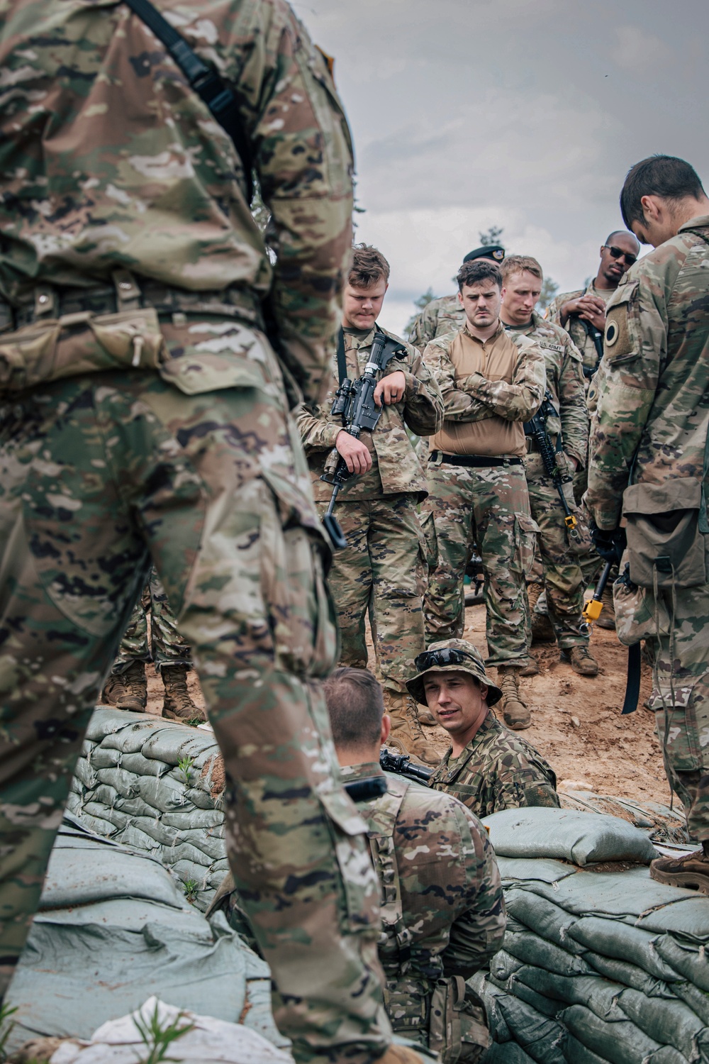 MING Infantry conducts trench warfare training