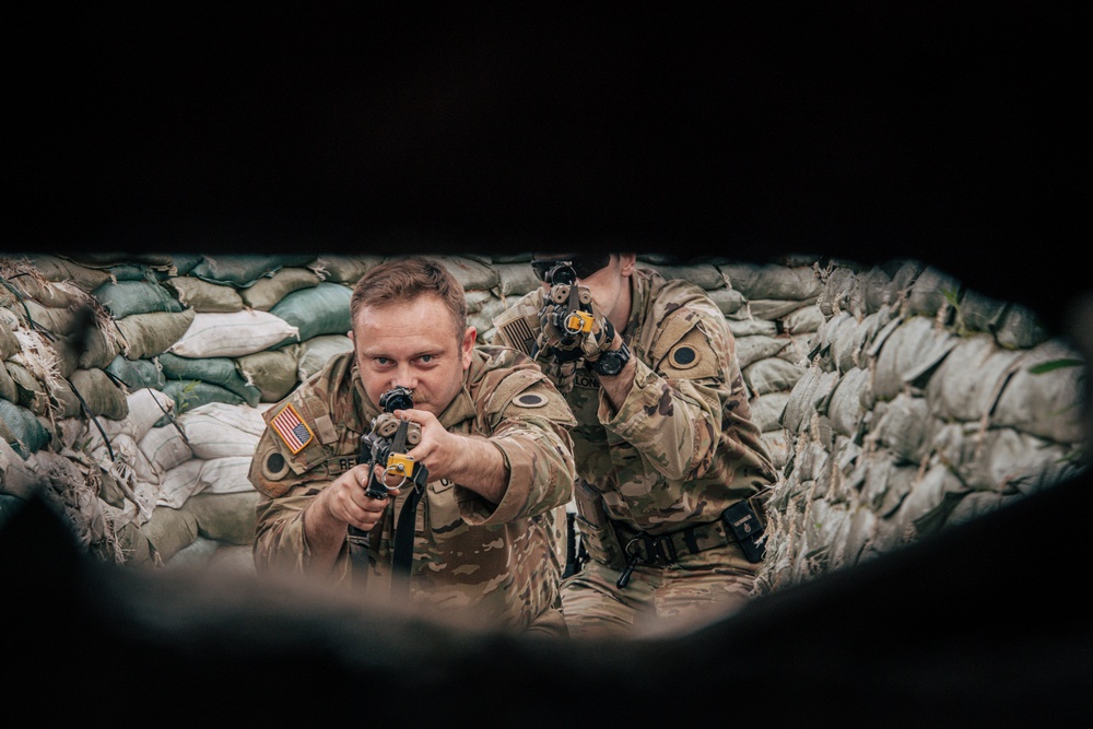 MING Infantry conducts trench warfare training